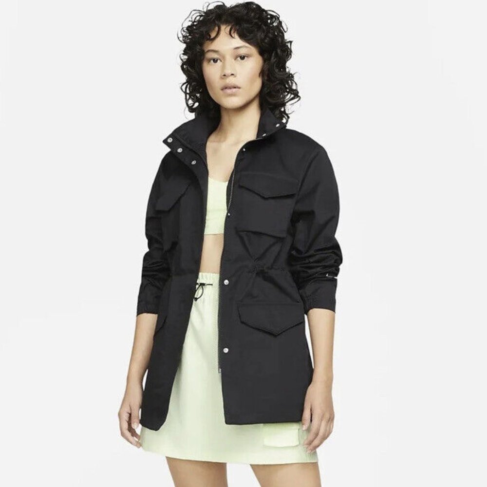 Nike Women’s M65 Essential Parka Fall Winter Black Jacket